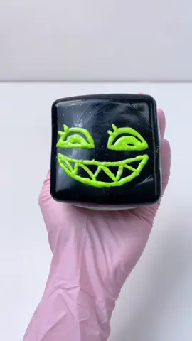 FUFUSQUISHY ASMR ❎❎ Green Smile Cube
