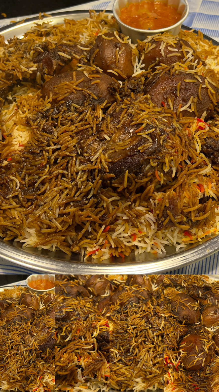 طريقة الزربيان العدني باللحم من غير اضافة زبادي 