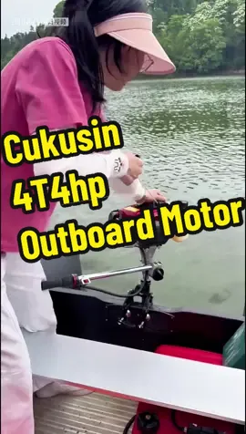 Small motor,big fun,ideal thruster for fishing and leisure#outboardmotor #outboard #boating #motor #fishing 