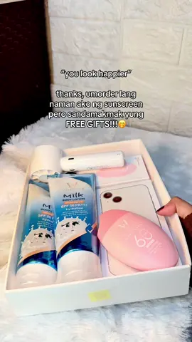 Worada sunscreen na ang daming free gift ngayon!!! #fyp  #sunscreen #worada #viral 