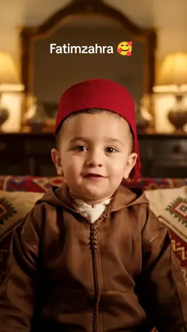 فاطمة الزهراء بنت الرسول وخديجة رضي الله عنها 🥰🤩 .. . . . .  #أطفال #cutebaby #صغار #كيوت #morocco 