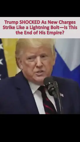 Trump SHOCKED As New Charges Strike Like a Lightning Bolt—Is This the End of His Empire?#breakingnews #trump #usanews #celebrity 