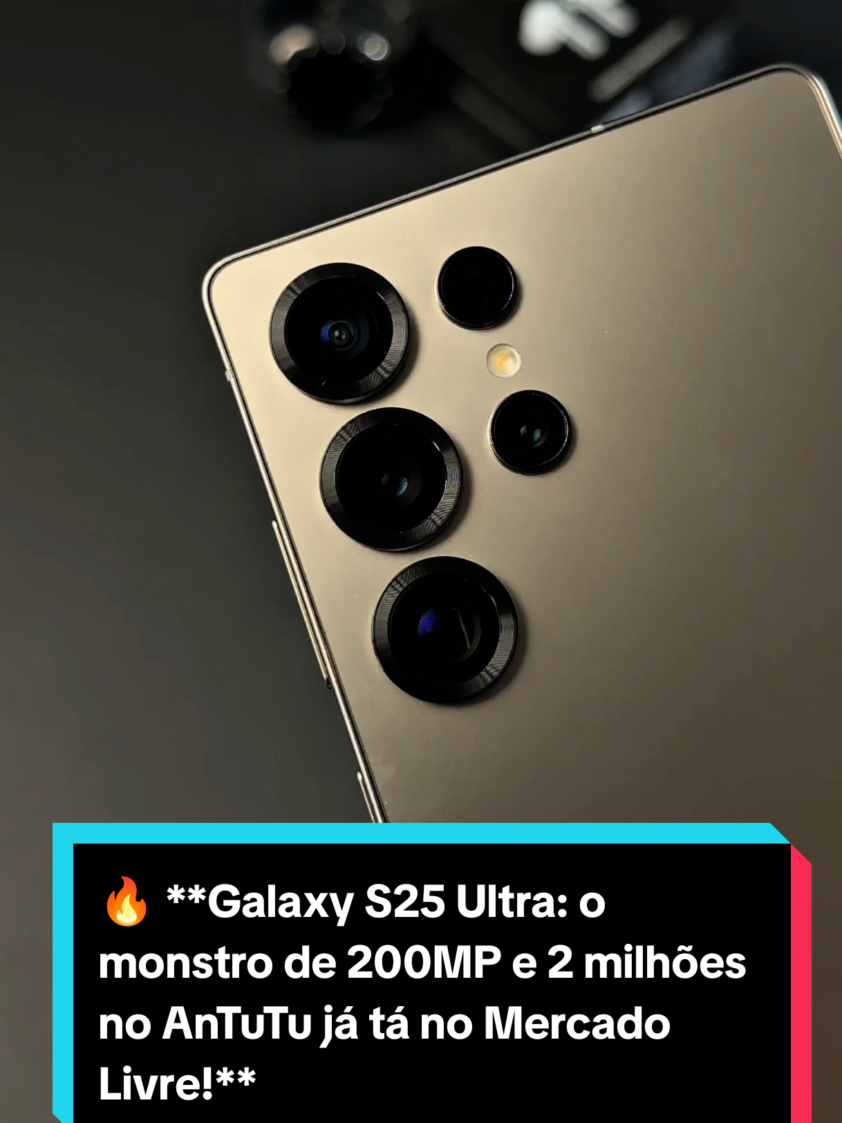 🔥 Galaxy S25 Ultra: o monstro de 200MP e 2 milhões no AnTuTu já tá no Mercado Livre! 🚀 TDV8NT-VEWU #MeusFavsDoMercadoLivre #MercadoLivre  @Mercado Livre  #galaxys25ultra #samsung #celulares 
