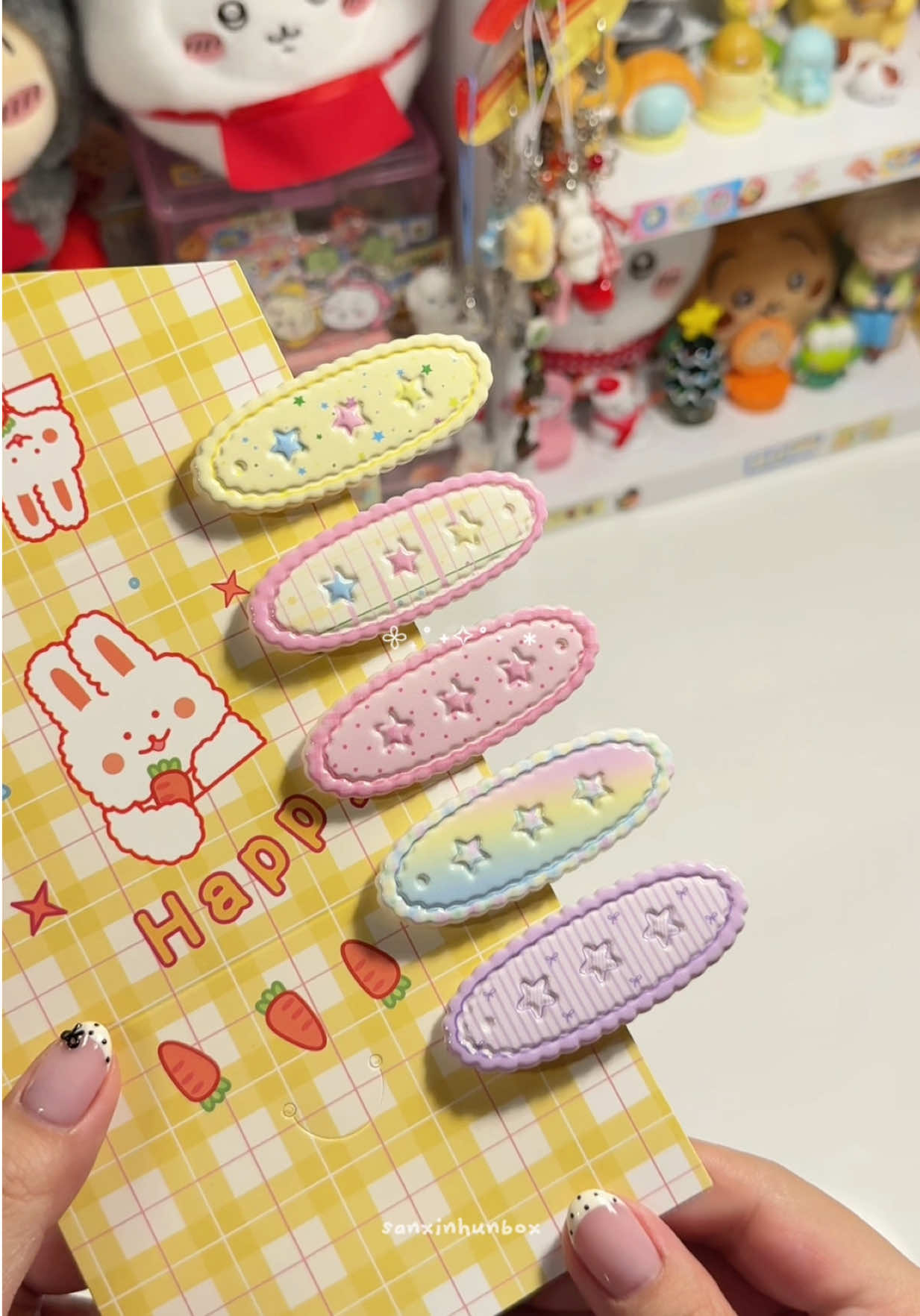 Xinh iu thôi nhé lun ⋆｡‧˚ʚ🍓ɞ˚‧｡⋆ #unboxing #review #keptoc #phukientoc #sanxinhunbox 