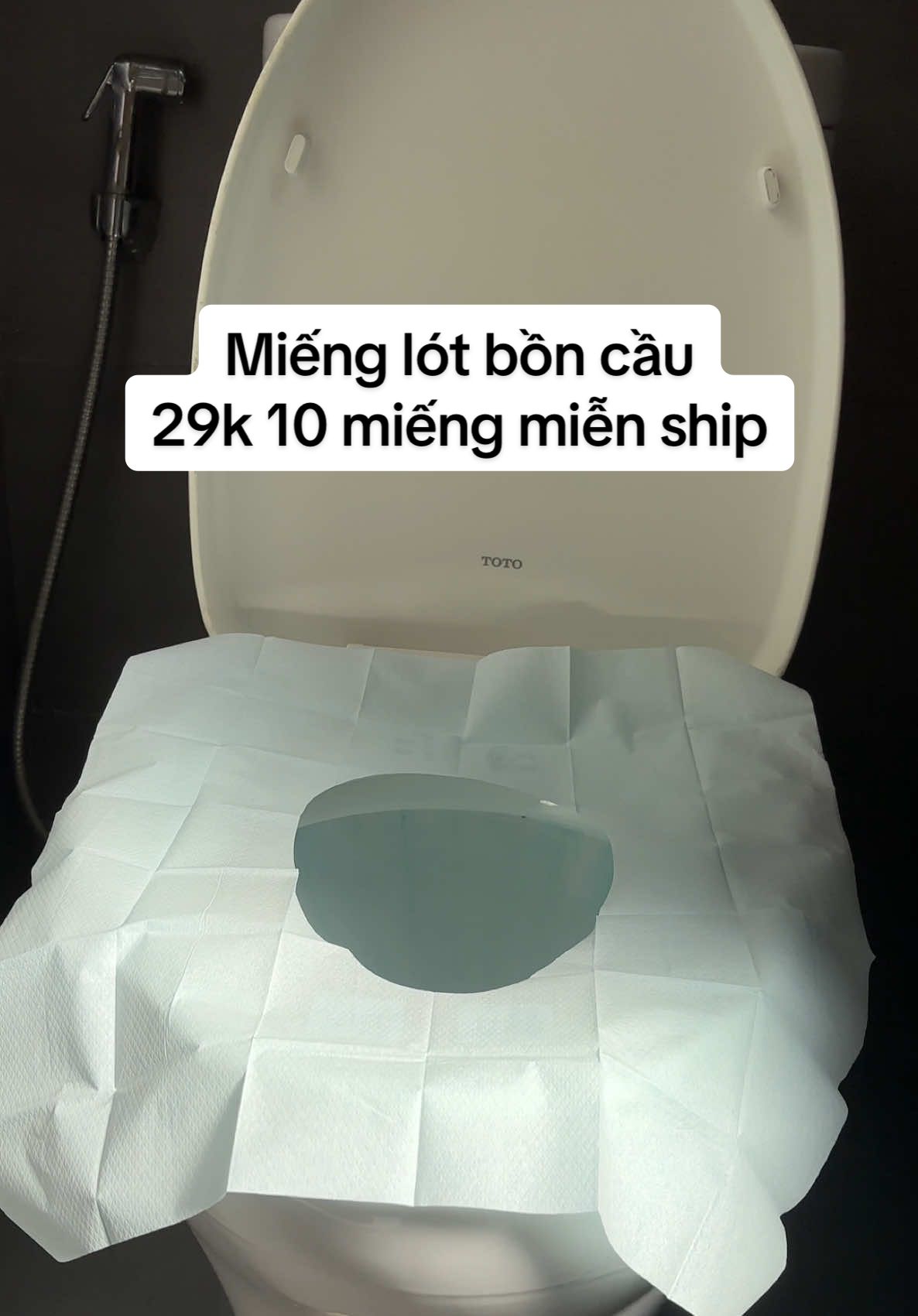 Miếng lót bồn cầu dùng một lần sạch sẽ vệ sinh #mienglotboncau #mienglot #tienich #tienichcuocsong #tienichgiadinh 