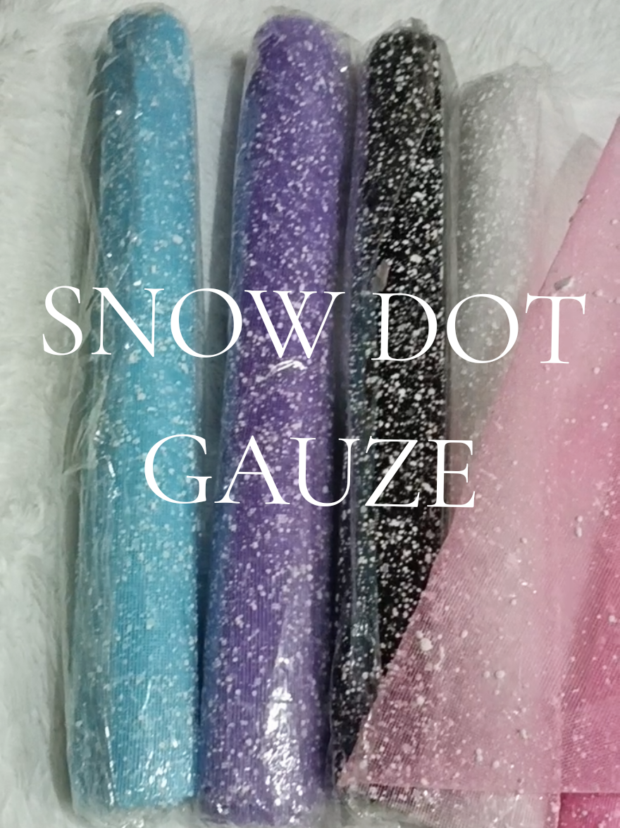 perfect para gumanda Ang mga bouquets lagyan Ng snow Dot gauze #snowdotgauze #giftwrap #bouquetwrapper #wrapper #bouquetmaterials 