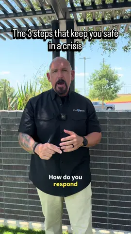 Most people freeze in a crisis because they don’t know what to do. Here are 3 steps that first responders use to stay calm and make the right moves when it matters. 1️⃣ Box breathing. Slow your breath in and out. This lowers your heart rate, clears your head, and keeps panic under control. 2️⃣ Shift emotions from fear to action. Fear makes you freeze. Action gives you focus. Even small steps like moving to safety or checking on others break the freeze response. 3️⃣ Stay situationally aware. Look around before you act. Where’s the danger, where’s the exit, who needs help? Awareness keeps you from running straight into more risk. These 3 tools are simple, proven, and used by first responders in real emergencies. Learn them now, so in the next crisis you stay calm, focused, and safe. #emergency #con10gency #firstresponders #emergencyresponse #situationalawareness