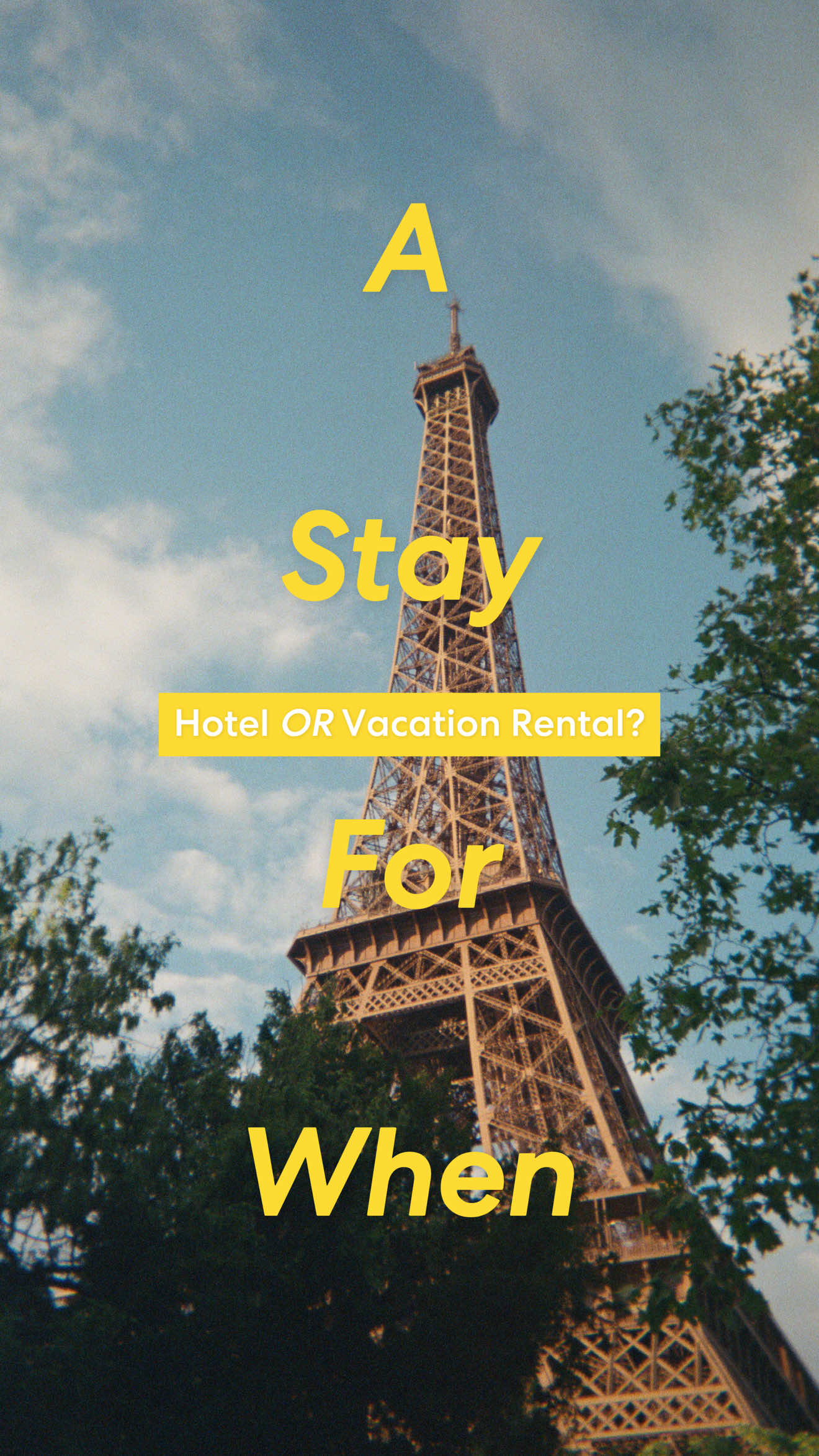 Paris is calling... how will you answer? Vacation rental or a hotel for your next trip? 📞🇫🇷