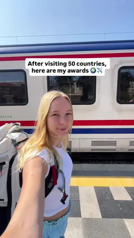 Let me know which countries would get your awards 👇🏻✈️ Here are my travel awards after visiting 50 countries (part 1): ⛱️ Best beaches Australia Fiji Spain 🍕 Best food Italy Japan Thailand 🌴 Best nature New Zealand Norway Australia 🤯 Most underrated Montenegro Malaysia Poland 💰 Most budget-friendly Laos  Malaysia North Macedonia 🌍 Best for solo travel Australia Portugal South Korea 🥹 Kindest people Fiji Malaysia Thailand 🫶🏻 My favorite countries Spain Australia Thailand #travelbucketlist #travelbucketlistideas #solotravel #solotrip #solofemaletraveler 