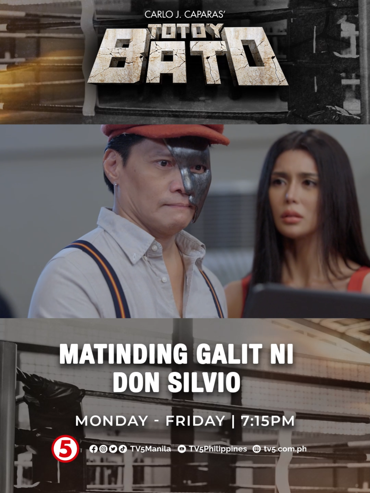 TOTOY BATO | Episode 81 | Matinding Galit Ni Don Silvio   Isa na namang surpresa ang  mapapaliyab ng galit kay Don Silvio. Mula sa obra ni Carlo J. Caparas, na binigyang buhay ni Da King Fernando Poe, Jr., ngayon ay si Kiko Estrada naman ang bibida bilang tagapagligtas! Abangan ang #TOTOYBATO mula Lunes hanggang Biyernes, 7:15PM sa #PrimetimePrimeraTV5! #TotoyBatoTV5 #TV5KapatidLivestream