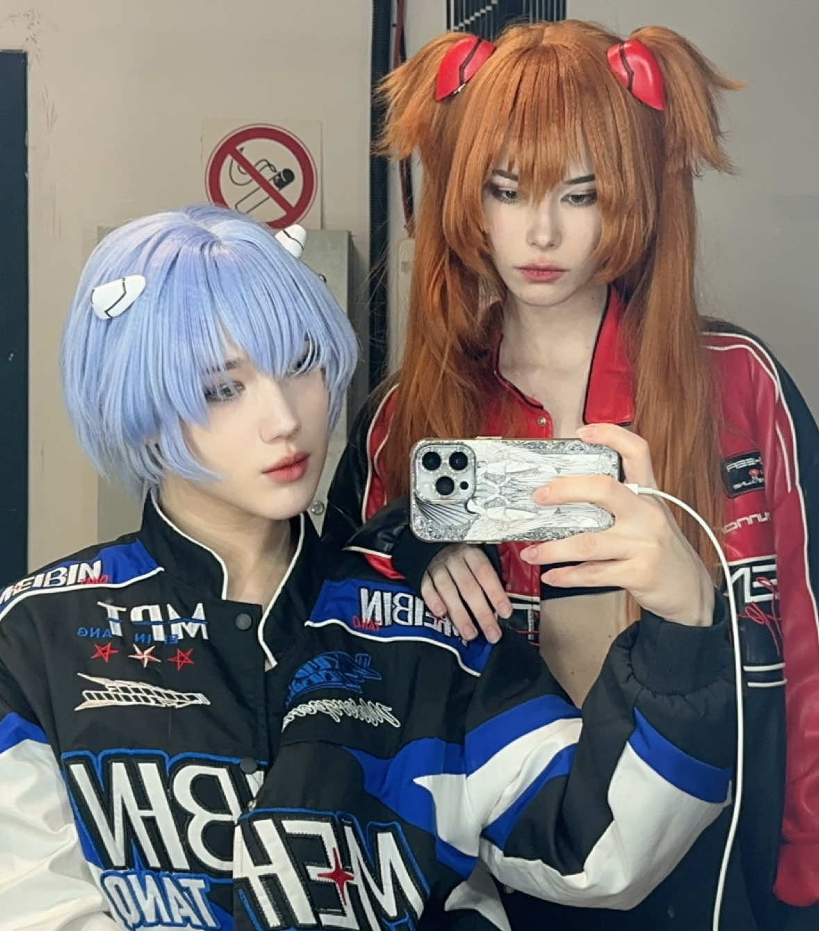 @IMG072404.jpeg We don’t mention chapter 28… #evangelion #asukacosplay #ayanamirei #cosplaymeme #cosplayanime 