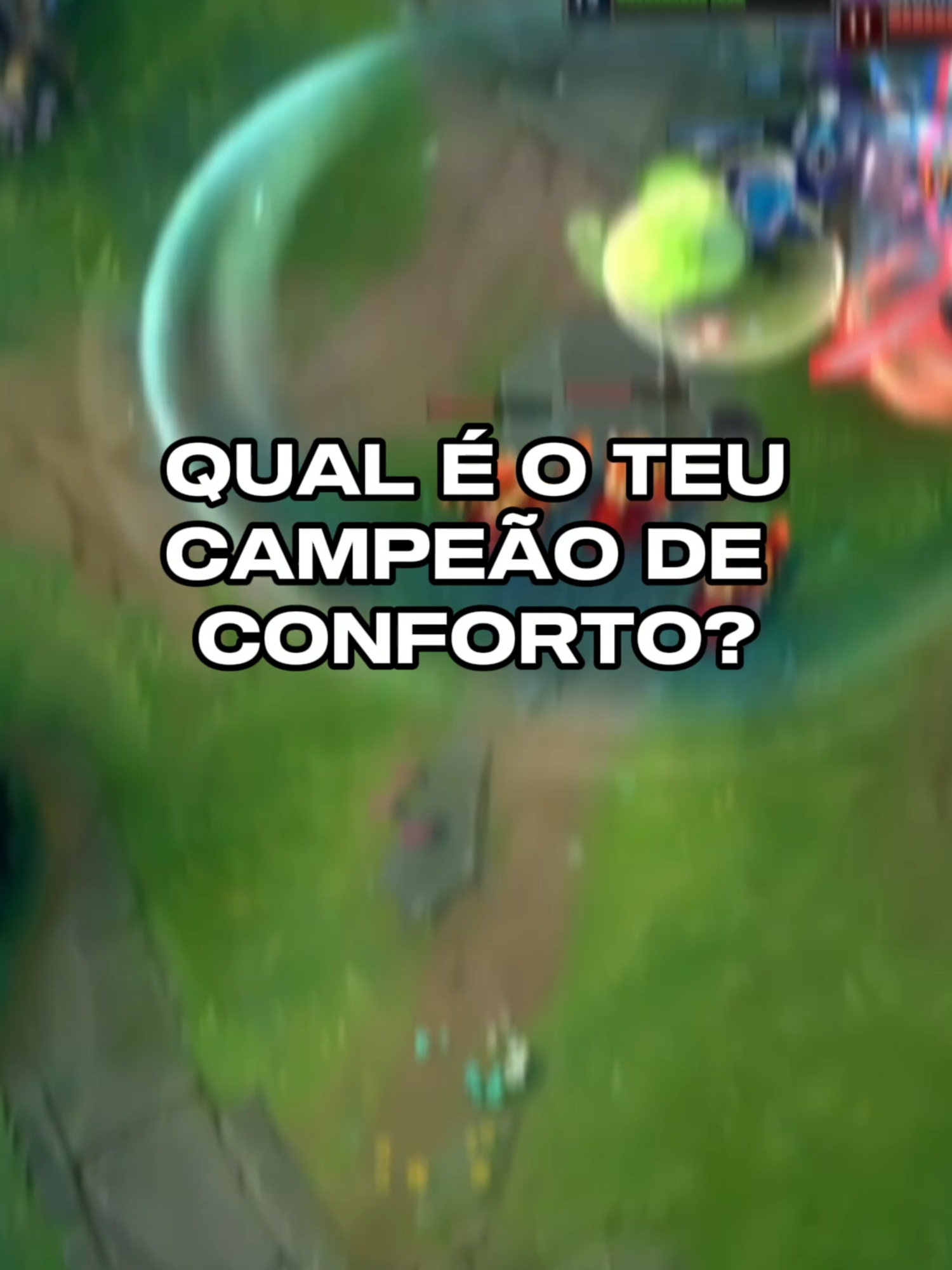 QUAL TEU CAMPEÃO DE CONFORTO? #leagueoflegends #riotgames #leaguetiktok #wildrift