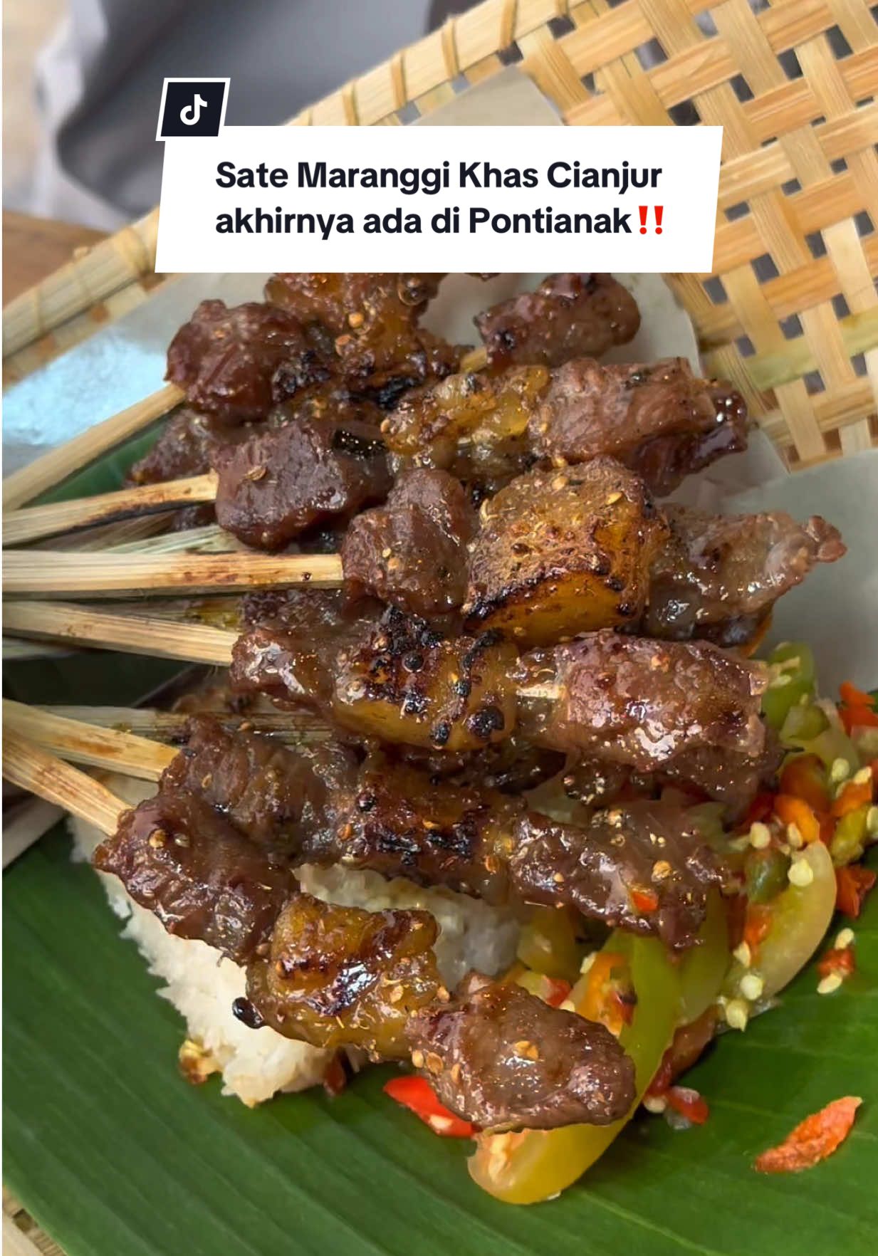 Sate Maranggi Sari Sunda Khas Cianjur  📍Jl. HM Suwignyo No. 14 - Pontianak  Ada yang baru di Pontianak nih, Sate Maranggi khasnya Warga Cianjur yang wajib banget kalian cobain nih. buka setiap hari mulai dari jam 11 sampai 9 malam ‼️ #pontianak #pontianakviral #kulinerpontianak #pontianakfood #fyp #pontianakinformasi