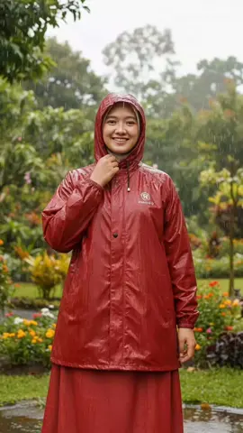 Jas Hujan Wanita Dewasa