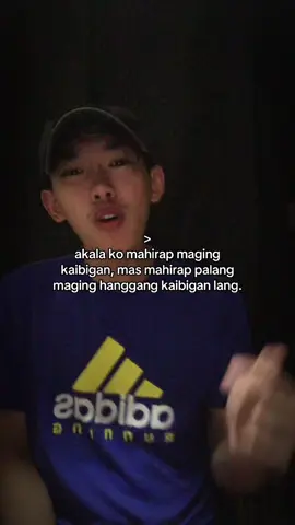 akala ko mahirap maging kaibigan, mas mahirap palang maging hanggang kaibigan lang. #fyp #relatable #feelings #xybca #friendsonly 