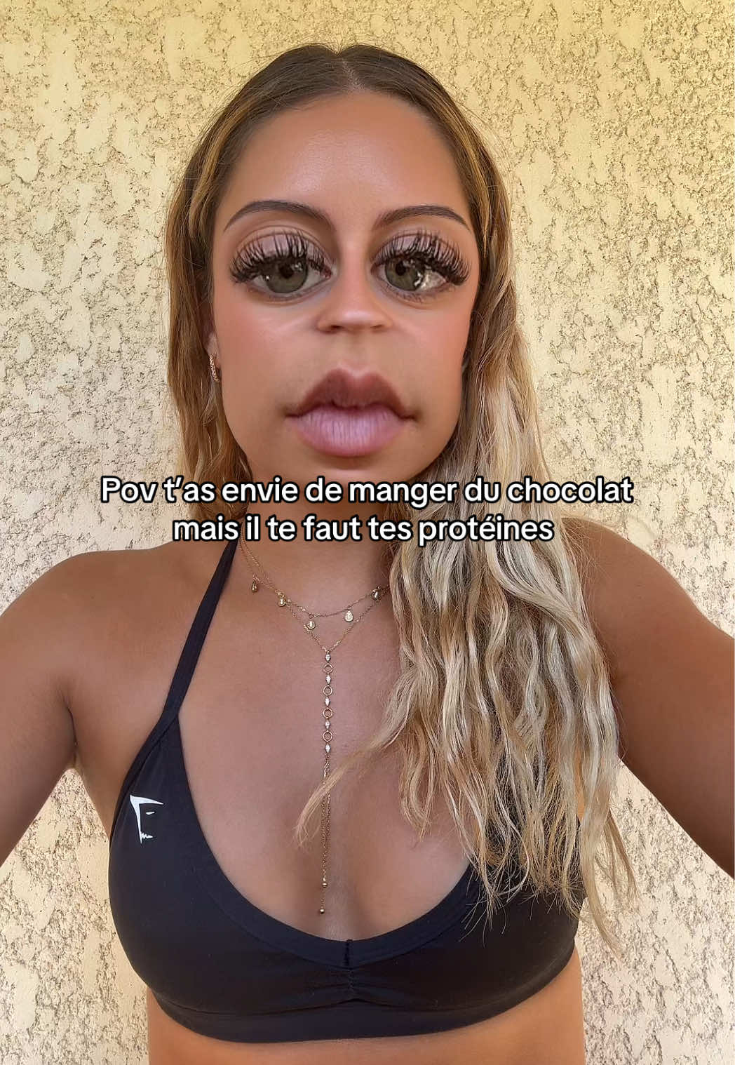 Poulet, pâte à tartiner chocolat, je recommande #fyp #pourtoi #prt #foryoupagе #gymgirl 
