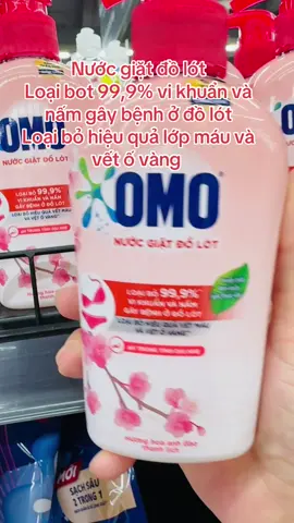 Nước giặt đồ lót omo#xuhuongtiktok 