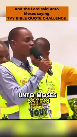 And The Lord spoke unto Moses saying. #tlccrmofficial #pstlazarusmuoka #chosen #tvy2025 #tvy 
