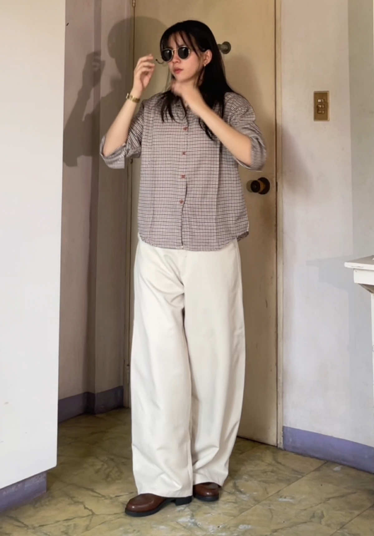 Since y'all been asking for this polo… here it is! #longsleevepolo #outfit #outfitinspo #TikTokFashion #fyp 