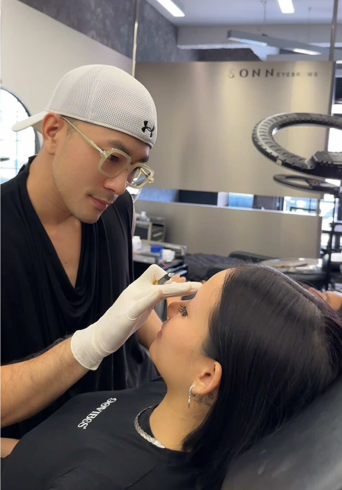 Gương mặt Á Đông #sonneyebrows #soitathuc #longmaytunhien #hanoivietnam🇻🇳 