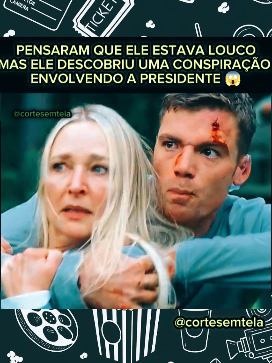 ELE DESCOBRIU UMA CONSPIRAÇÃO TERRÍVEL CONTRA A PRESIDENTE #netflix #filme #foryou #viral #series 