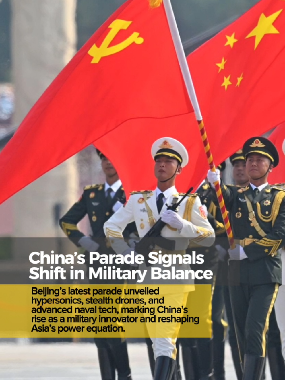 04SEP2025 • China’s parade marks a turning point in Asia’s power balance. #China