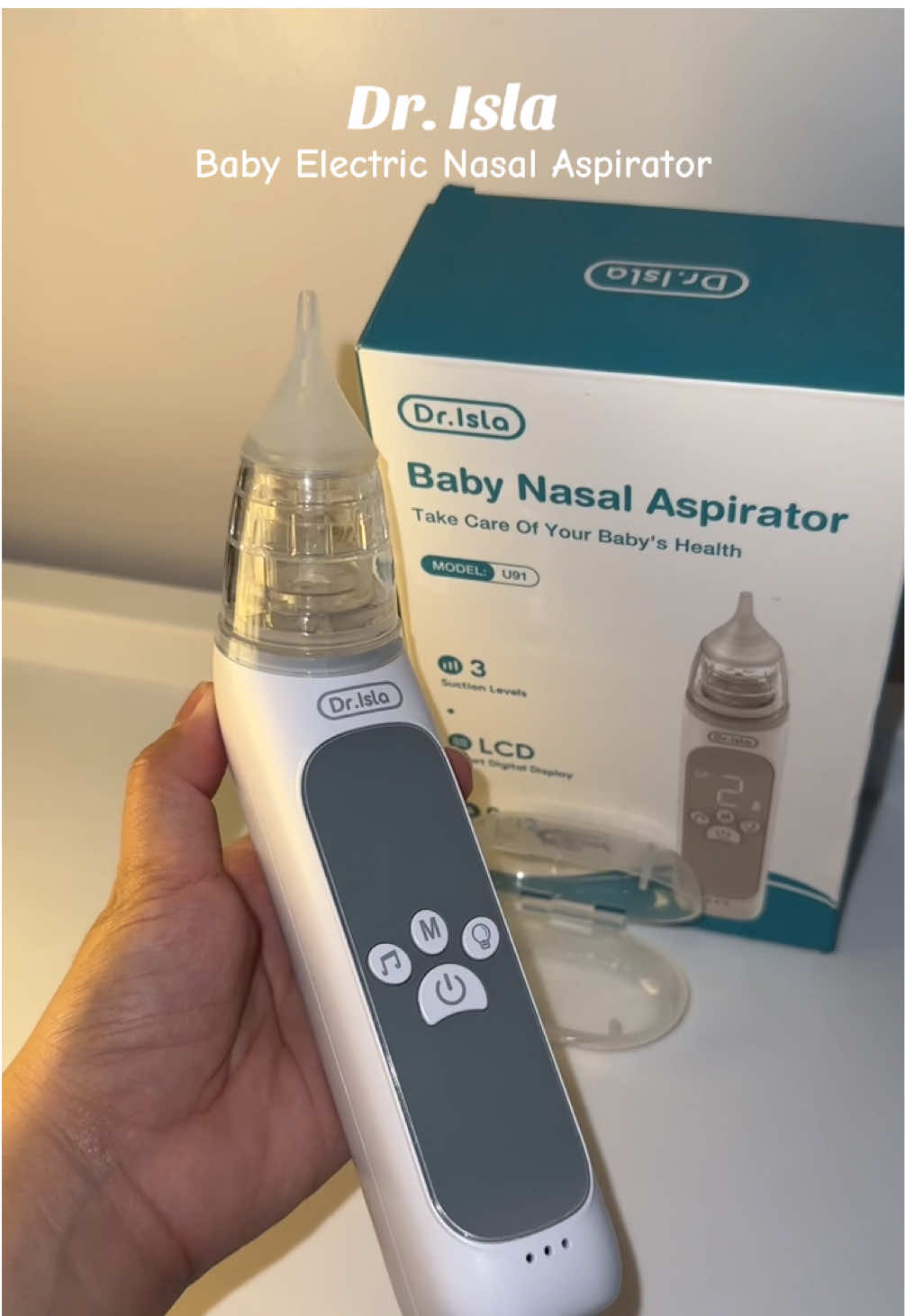 If you’re building your baby essentials list, I recommend adding this nasal aspirator. This is really a game changer! 👶👌 #babynasalaspirator #nasalaspirator #nosecleaning #drisla #fyp 
