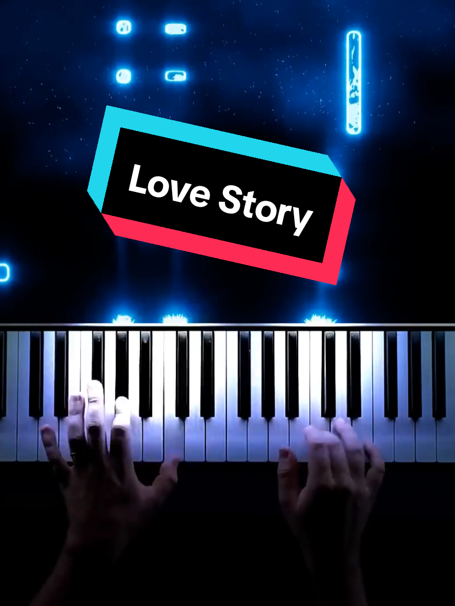 Piano Tutorial Cover of the song Love Story #lovestory #indila #pianotutorial #piano #atlanticlights 