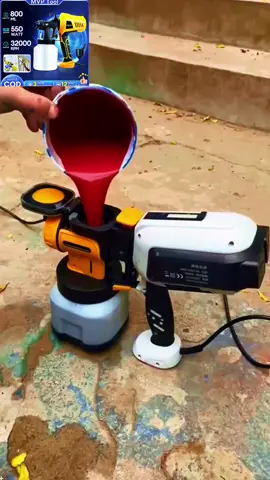 【COD】electric spray gun 800ML #fyp #tiktok #malaysia 