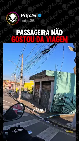 PASSAGEIRA NÃO GOSTOU DA VIAGEM • • • #pdp26  #xj6  #enquadro  #observacoesdiarias  #deuruim 