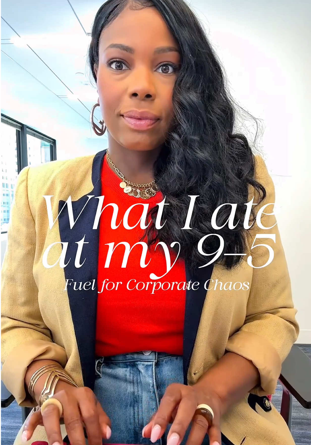 Eating good and minding the business that pays me. 🥰 #officelife #corporatelife #wiead #officelunch