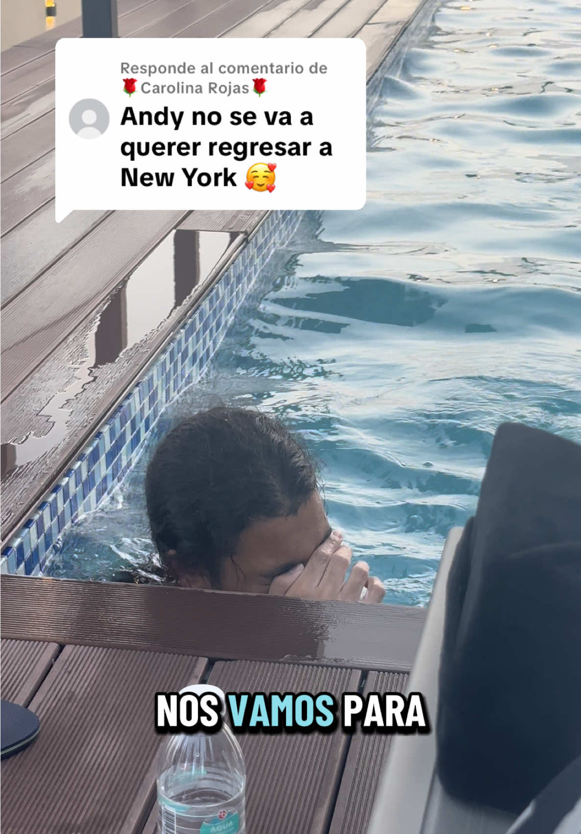 Respuesta a @🌹Carolina Rojas🌹  No quiere saber nada de Nueva York 🤣