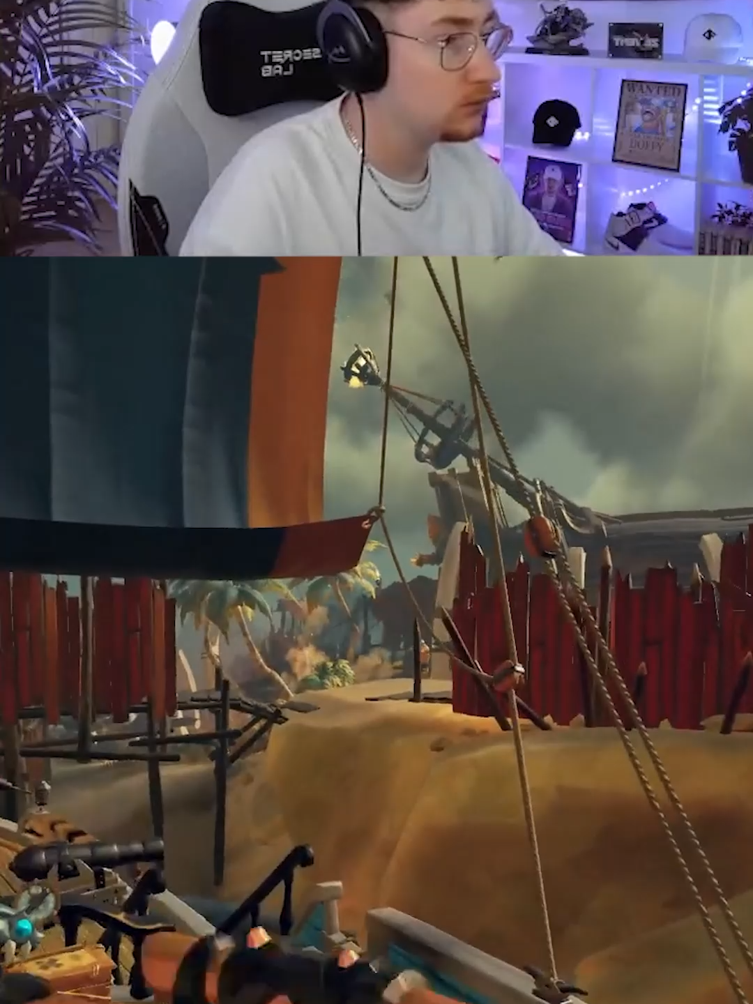 ONE TAP KING 😈 #seaofthieves #sot #gaming