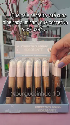 ❤️‍🩹 Correção e cuidado em um só produto ❤️‍🩹 O Corretivo Sérum Hidratante MiaMake entrega: ✔️ Cobertura natural e confortável ✔️ Hidratação enquanto corrige ✔️ Alta performance no dia a dia ✔️ Vegano & cruelty free 🐰 💖 O aliado perfeito para quem ama praticidade + pele bem cuidada. 👉 E o melhor: só R$10,00 na nossa loja! . . #fyp #foryou #fyyyyyyyyyyyyyyyy #makeup #lojade10 