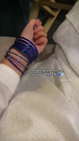 কাঁচের চুরি💙🦢Fb page: Anything anytime #bestgift #churi #begals 