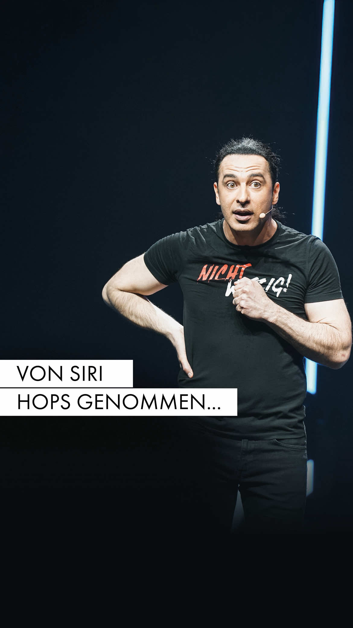 Von Siri hops genommen... 😳 #comedydeutschland #comedyliveshow #humor #lustig #comedy  