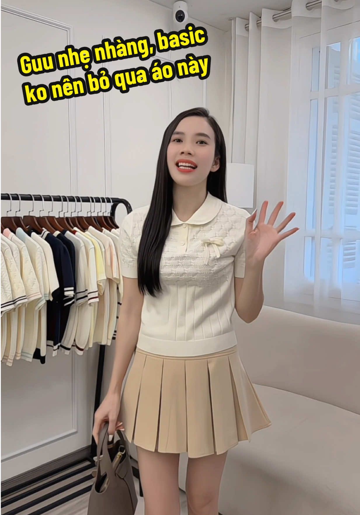 Mấy bà guu nhẹ nhàng, basic ko nên bỏ qua em áo này #livehighlights #tiktokviral #thoitrangnu #huonghihi141 