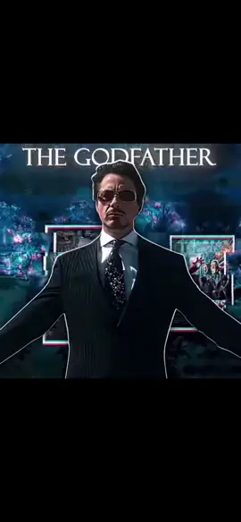 The GodFather 🗿 - Iron Man edit #fyp #viral #tiktok #edit #marveledit 
