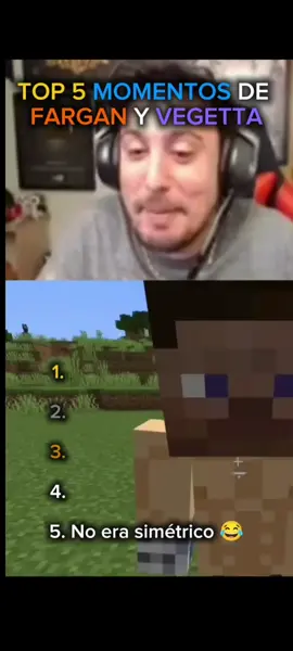 TOP 5 momentos de Fargan y Vegetta 😁😂 #top5 #vegetta777 #fargan #mejoresmomentos #fyp 