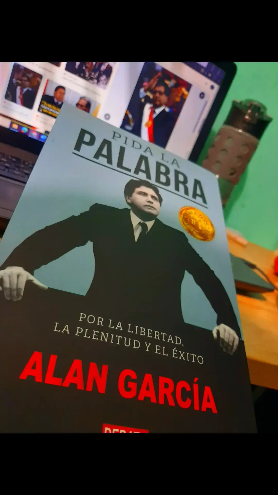 Cuantos menos hombres, mayor cuota de honor tendremos. ¡Sea la voluntad de Dios! Te ruego, no pidas ni un hombre más.... #Pidalapalabra #AlanGarcia #DiscursoAlan