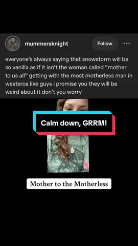 Everyone say “thank you, George.” 😌 This one goes out to @Chadam  #asoiaf #asongoficeandfire #daenerystargaryen #jonsnow #snowstorm