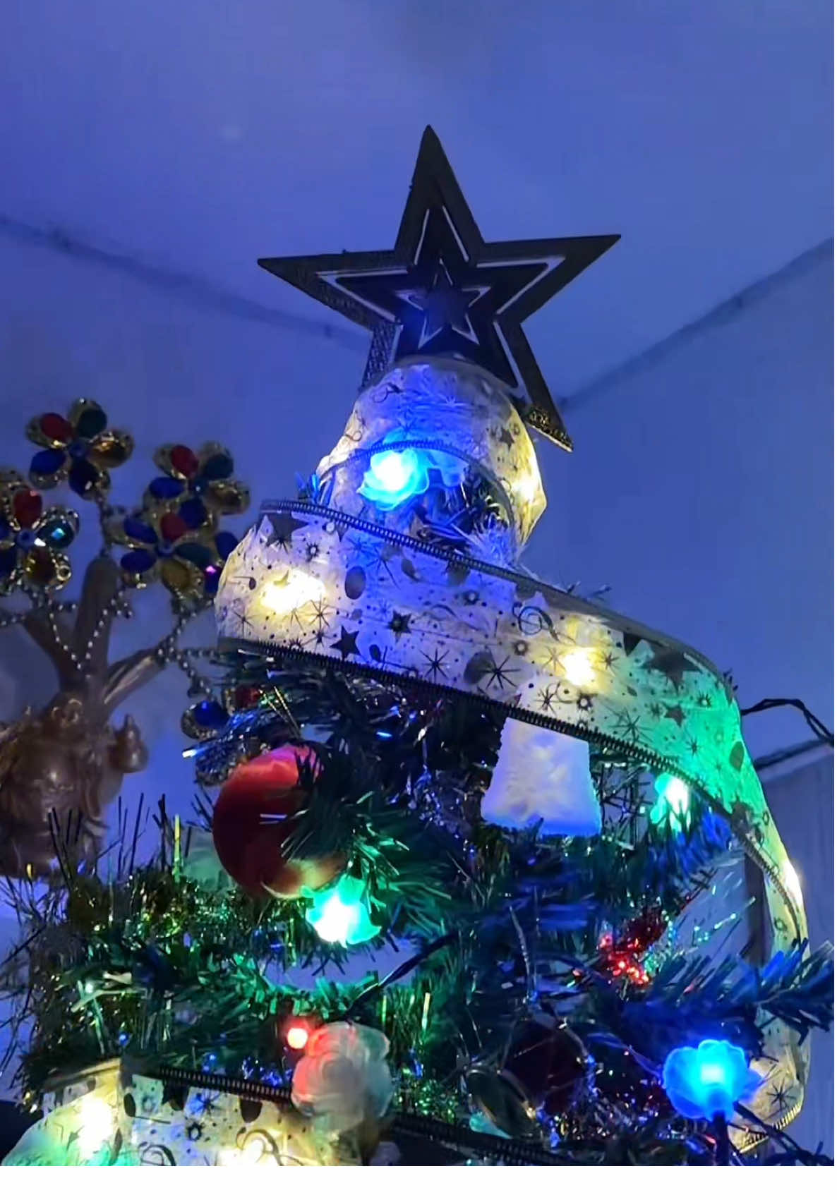 Rose Solar Led Christmas Lights  #solarlights #rosesolarlights #ledrosesolarlights #christmaslihgts #solarchristmaslights 