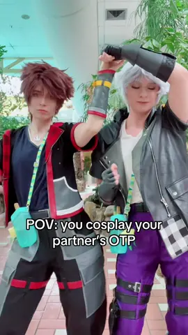 Sunday of viencon was our OTP day, starting off with Soriku and ending it with Hualian @Ren (they/he) 🃏♥️ #kingdomhearts #sora #riku #kingdomhearts3 #soriku 
