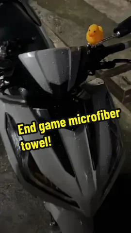Eto na ata yung pang end game na microfiber towel! Plush Microfiber towel from seametal! Check nyo lang yb and sc natin! Ride safe! #hondaclick #motovlog #fyp #microfiber #fyppppppppppppppppppppppp 