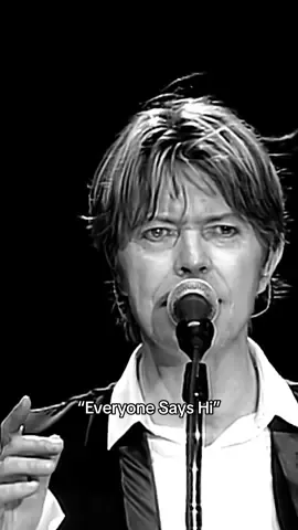 David Bowie’s official video for “Everyone Says Hi” (2002) from the Heathen album. #DavidBowie #Bowie #musicvideo #2000s #Heathen 