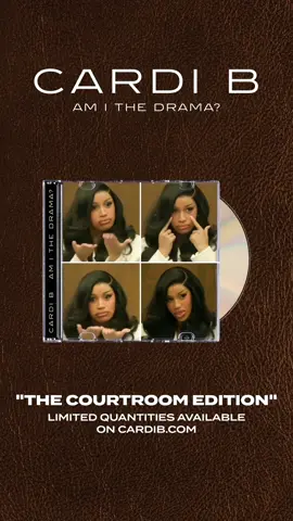I mean look!… BY POPULAR DEMAND, the court room edition of AM I THE DRAMA? is available now!! LINK IN BIO