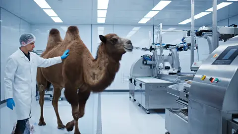 Ultra Realistic industrial #camel #meat #foryou #ai #tiktokpakistan 