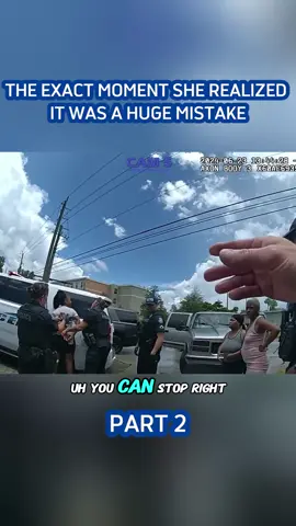 The Exact Moment She Realized It Was a Huge Mistake #2 #bodycamcops #copsoftiktok #policeofficer 