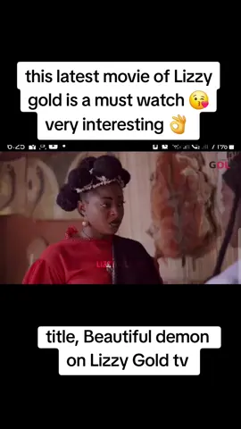 this latest movie of Lizzy gold is a must watch 😘very interesting 👌 #itzwendysmith 