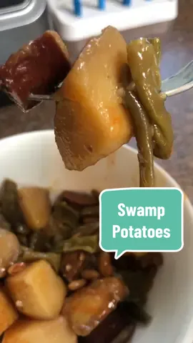 These swamp potatoes will have you coming back for seconds. #crockpot #potato #cookwithme #fyppppppppppppppp #DinnerIdeas 